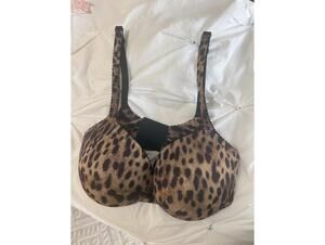 DOLCE&GABBANA X SKIMS TEARDROP PUSH-UP BRA LEOPARD / 36DD